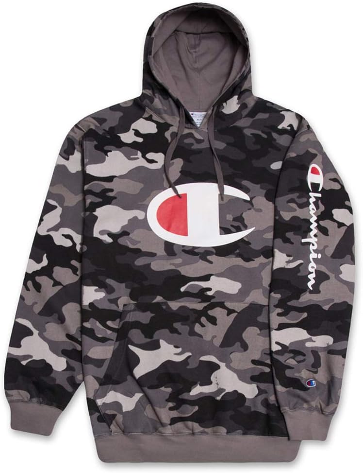 Champion Big And Tall Mens Oversized Pullover Fleece Hoodie