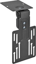 Mount-It! Compact Ceiling TV Mount | Space-Saving Flip Down Bracket | 90 Tilt, 360 Swivel | VESA 50x50 - 100x100