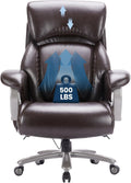 COLAMY Heavy Duty Office Chair - 500lbs Capacity & Ergonomic Design