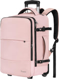 Taygeer Rolling Backpack for Women with Wheels and USB Port