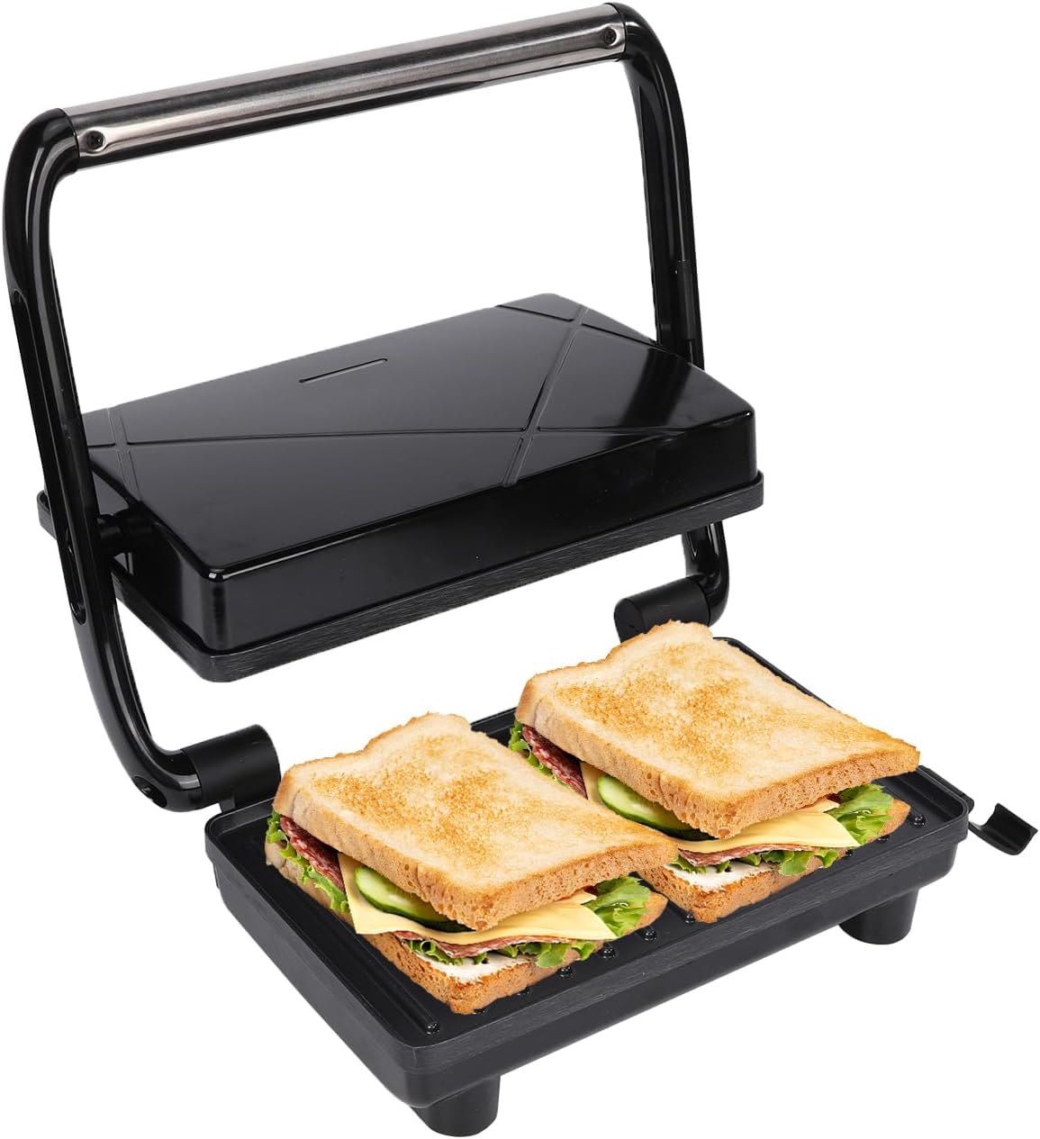Non-Stick Sandwich Maker & Panini Grill - 180 Open - NPYELP