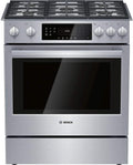 800 Series 30 in. 5 Burner Slide-in Gas Range - True Convection Value