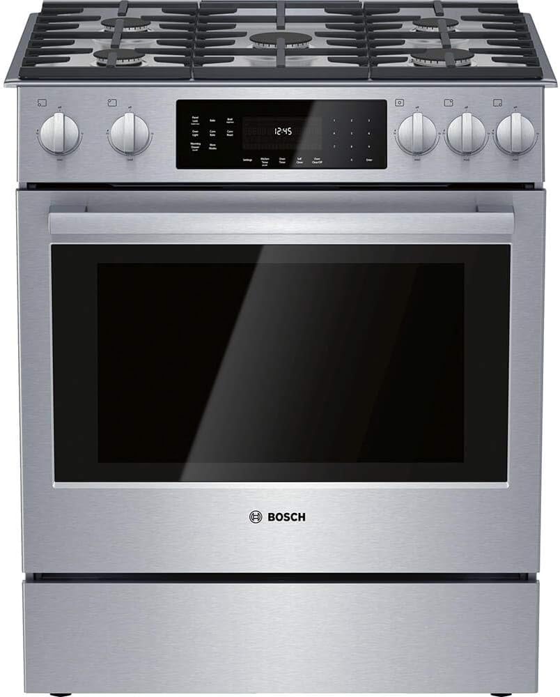 Bosch 800 Series 30 in. 5 Burner Slide-in Gas Range Review