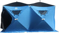 Nordic Legend 4-9 Person Ice Fishing Shelter - Easy Access Diamond Doors