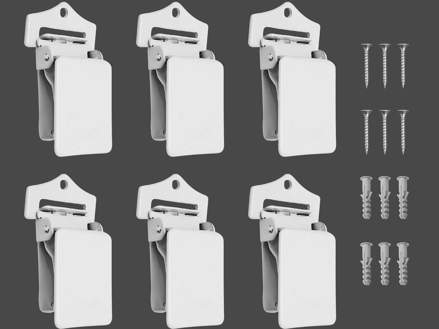 Animal Hide Wall Clips - Rug Grippers & Hangers for Easy Use