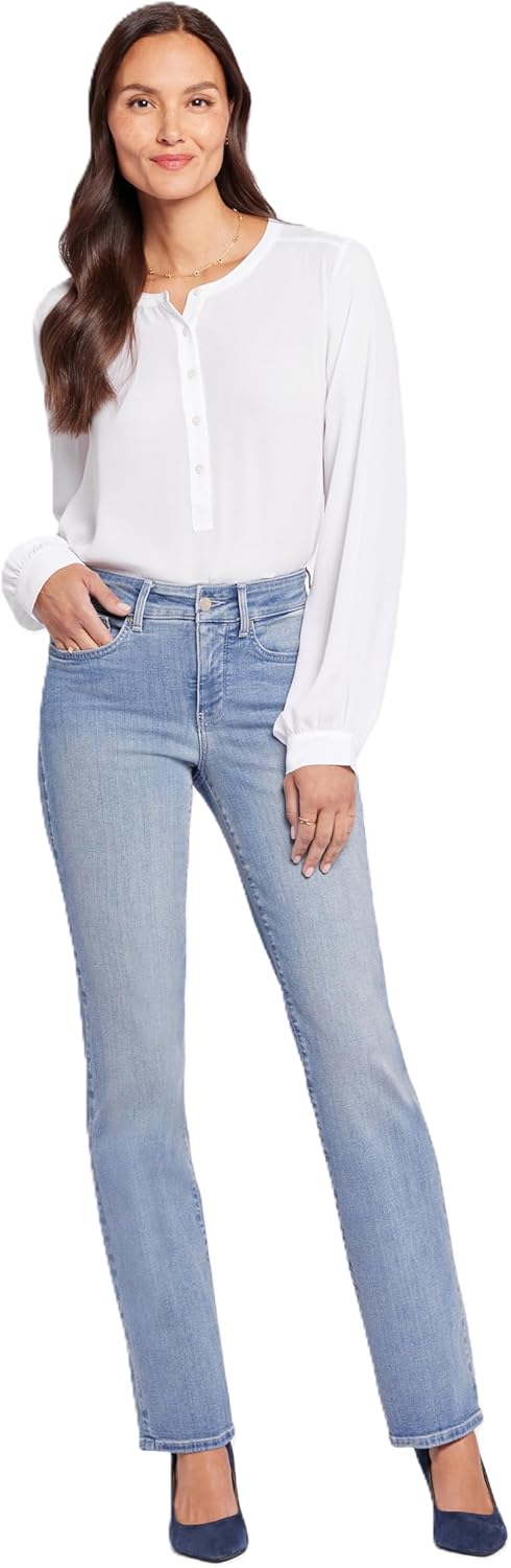 NYDJ Women's Marilyn Straight Denim Jeans for Timeless Style