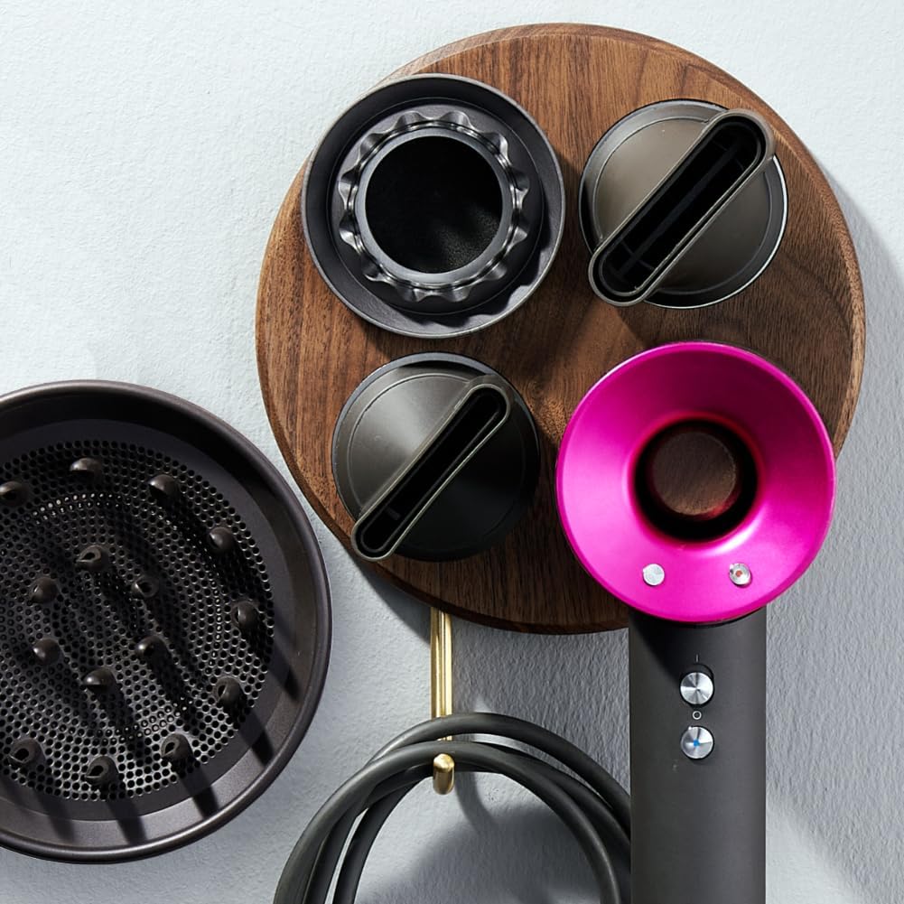 Wall Mount Hair Dryer Holder - Magnetic Display