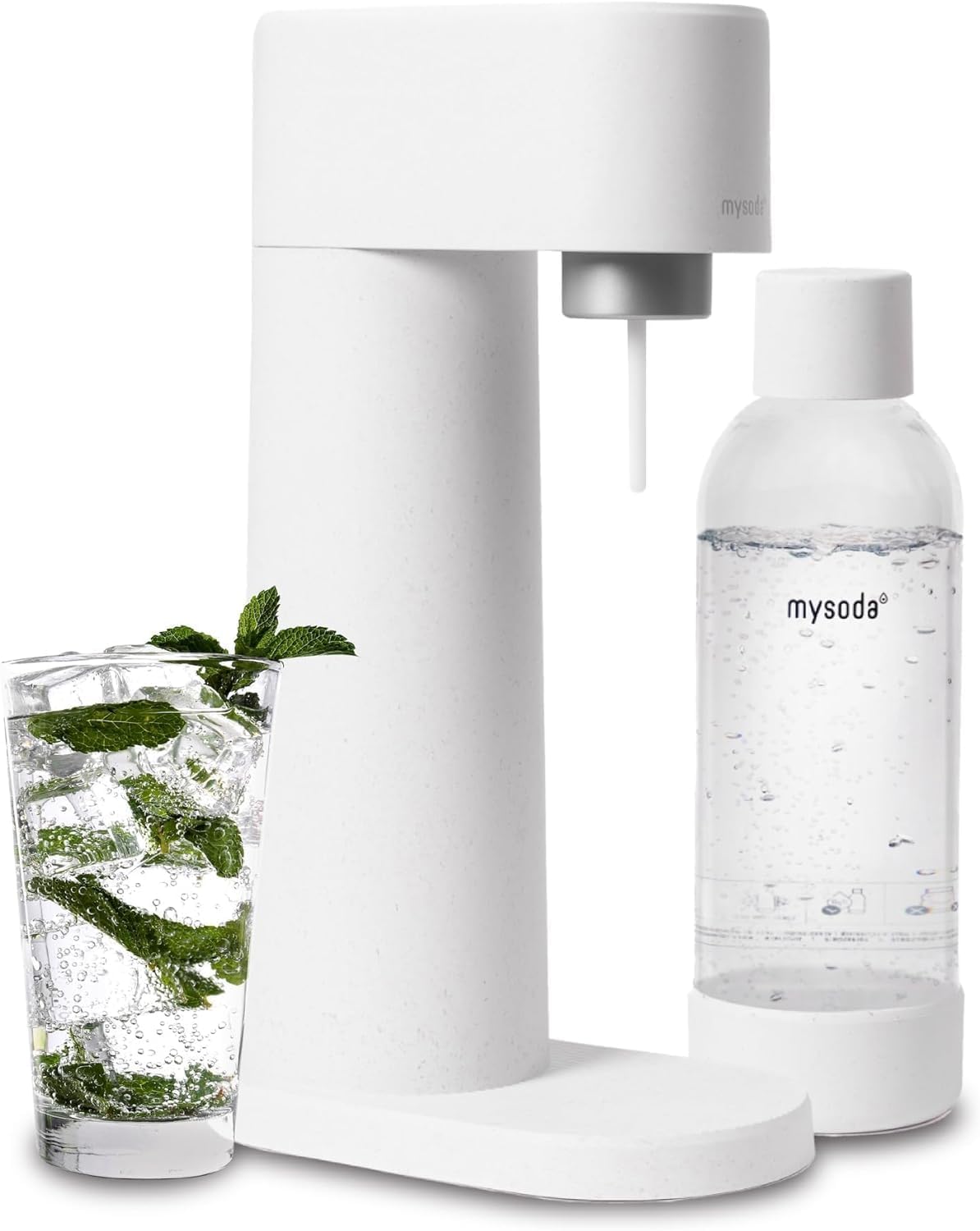 Renewable Wood Seltzer Maker - Silent, Sustainable, Stylish!