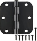 Interior Matte Black Door Hinges 3.5 in 30 Pack - Durable Hardware