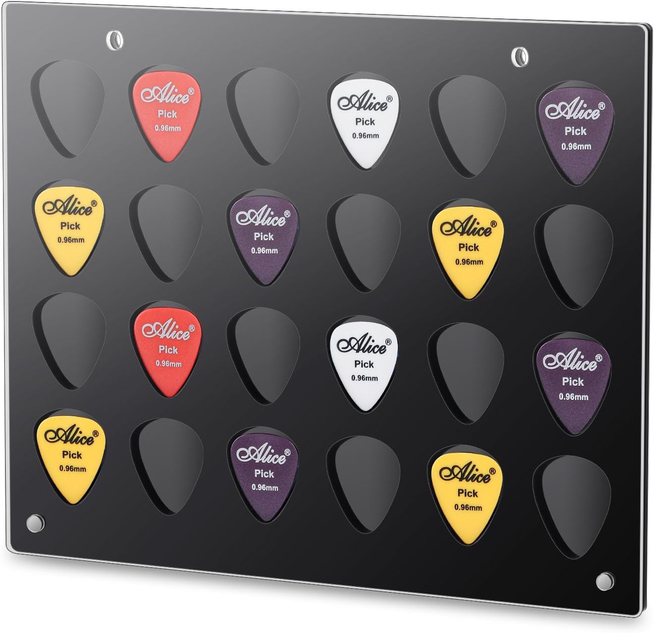 Wall-Mount Guitar Pick Holder - Organize Picks Easily