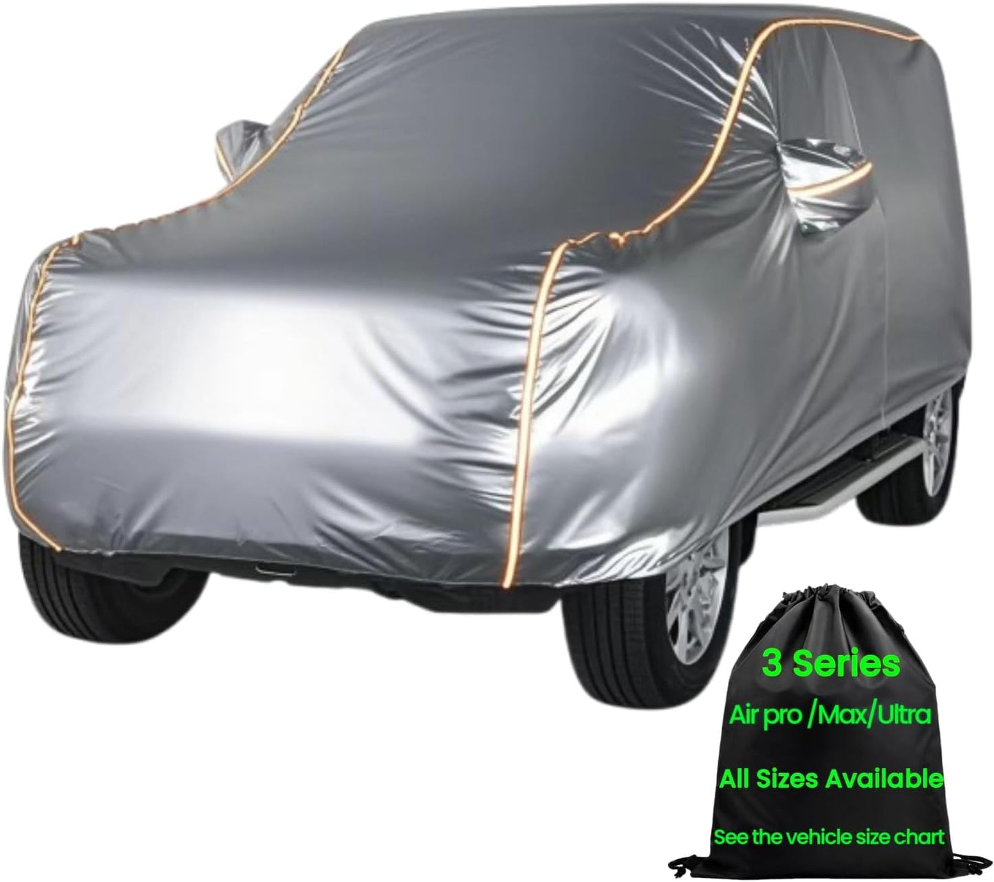 Outdoor Car Cover Waterproof All Weather for Small SUVs