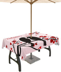 Outdoor Waterproof Valentine's Day Tablecloth - 60x84 Rectangle