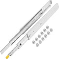 VEVOR 18in 500lbs Side Mount Ball Bearing Drawer Slides - Heavy Duty