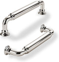 khtumeware 10-Pack Polished Nickel Cabinet Pulls 3-3/4 in - Durable