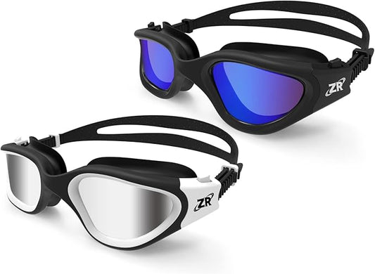 ZIONOR Swim Goggles - 2 Packs G1 Polarized Swimming Goggles
