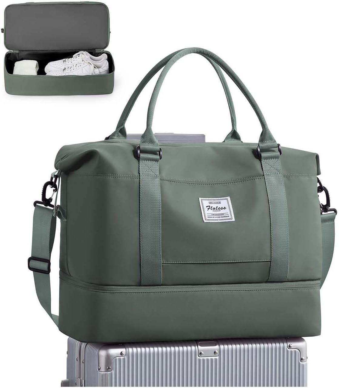 Travel Duffel Bag for Women - Versatile Sports Tote Gym Bag