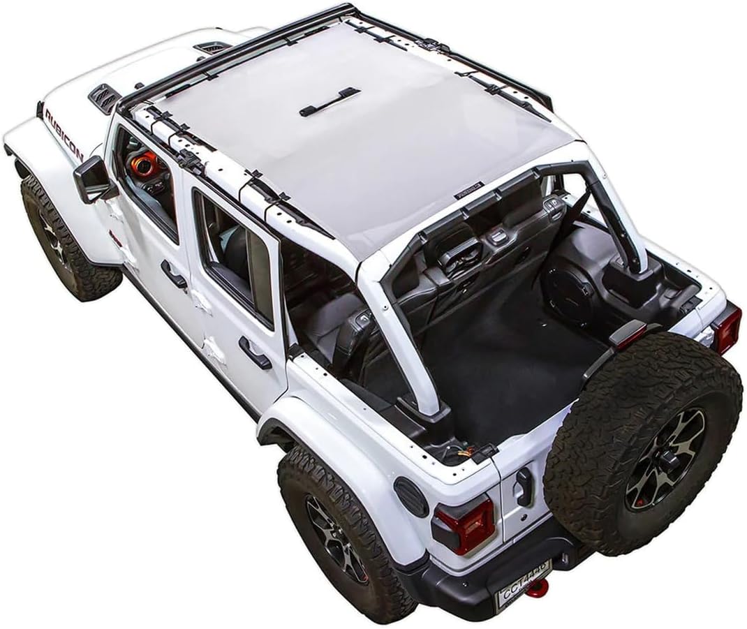 Spiderwebshade Mesh Sun Shade for Jeep Wrangler JL 4 Door