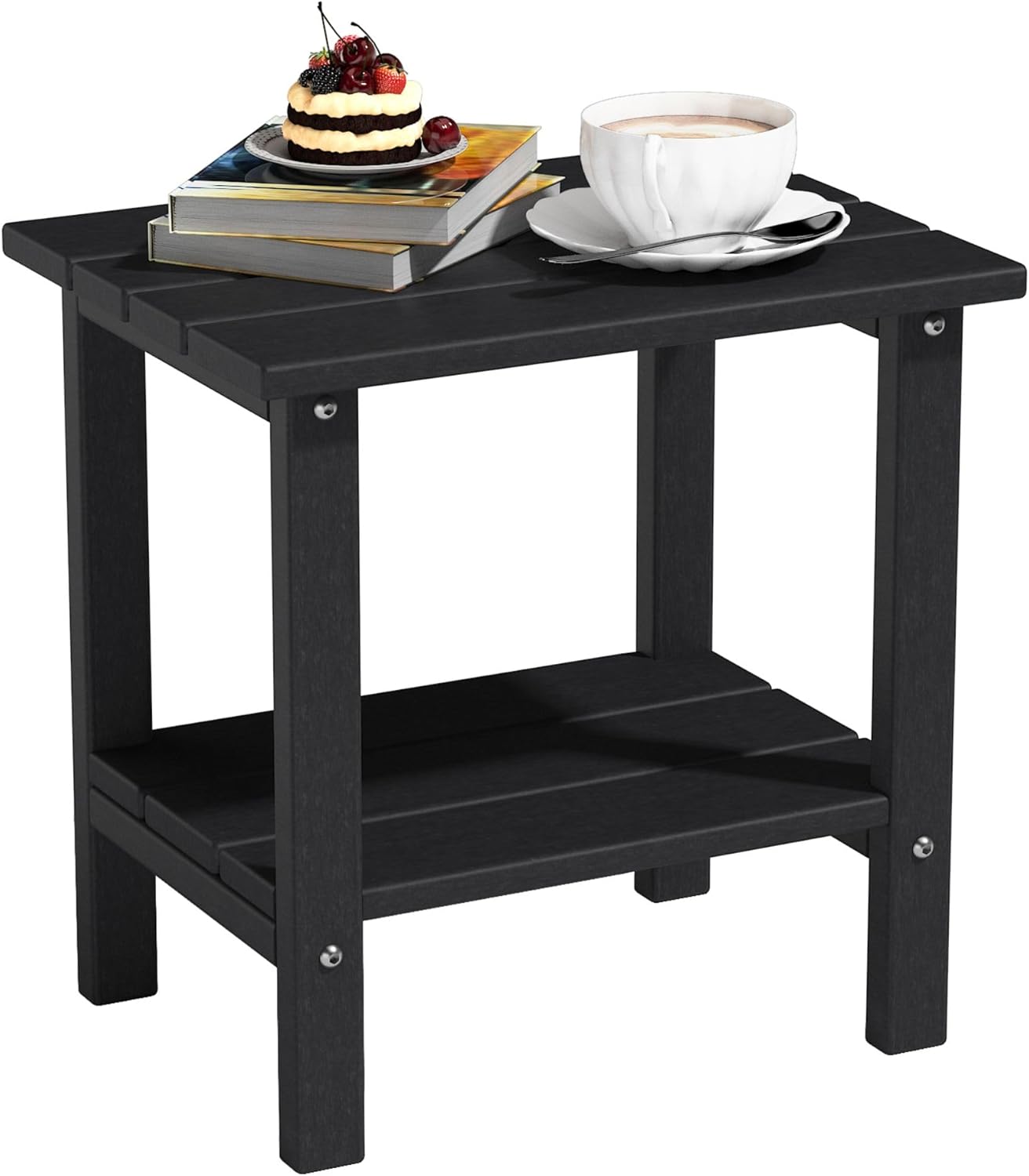 Double Adirondack Outdoor Side Table for Stylish Patios