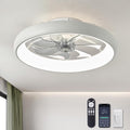 Ceiling Fans with Lights and Remote 20ft Low Profile Flush Mount