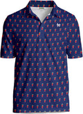 Men's Athletic Fit Golf Polo Shirt - 4-Way Stretch Performance