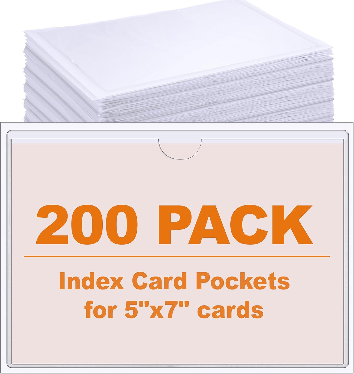 Self Adhesive Label Pockets for Storage Bins and Organization