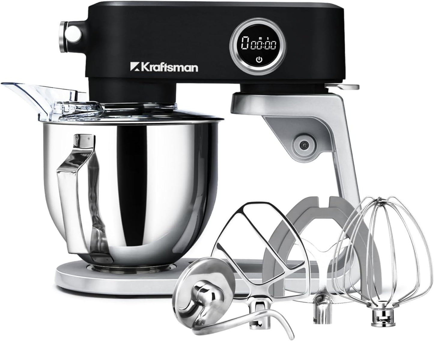 Stand Mixer All Metal - Heavy Duty Kitchen Mixer with 5.3 Quart