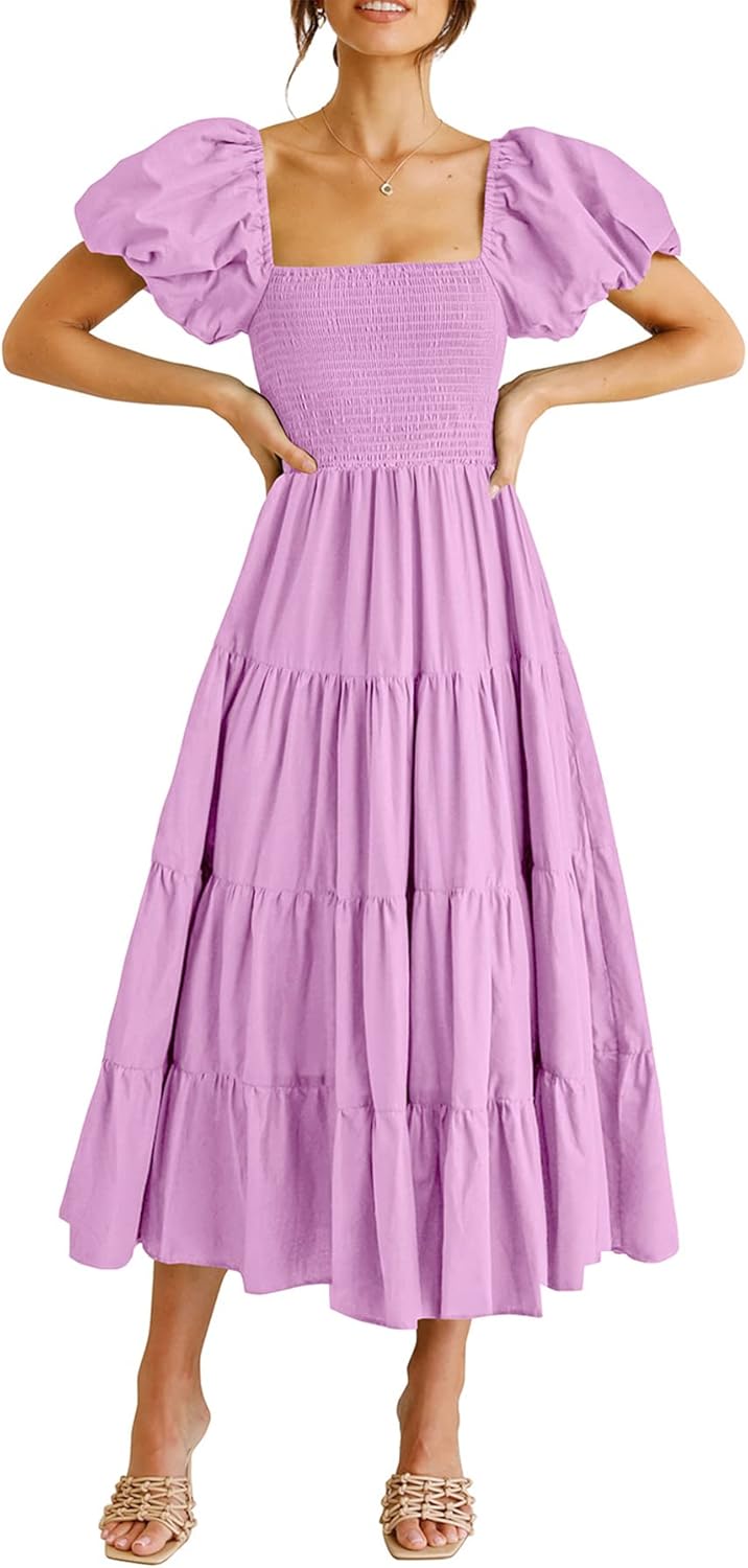 PRETTYGARDEN Women's Casual Summer Midi Dress for Every Occasion