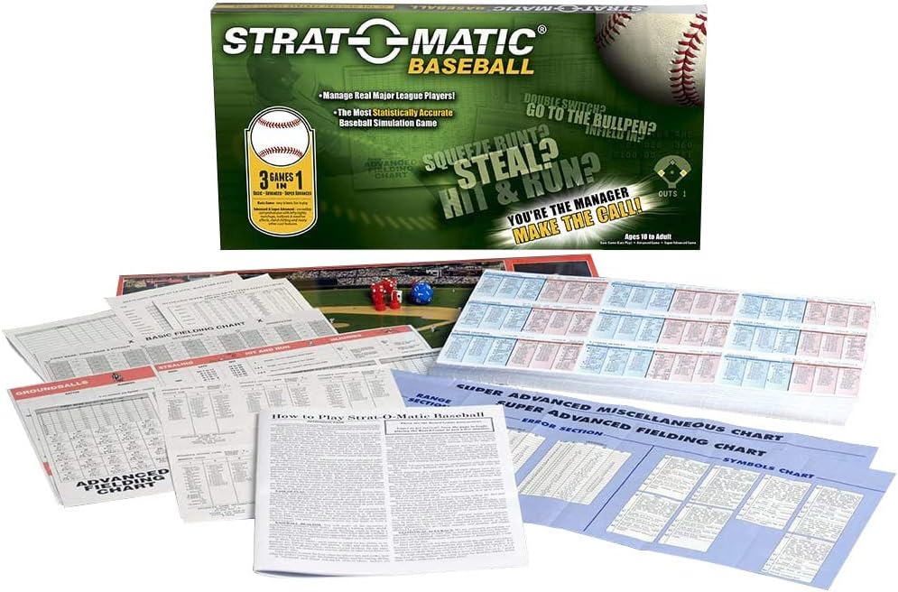 Baseball Current Edition Game - Complete Board Game Experience