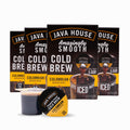 JAVA HOUSE Medium Roast Colombian Cold Brew Pods - Ready Hot or Iced