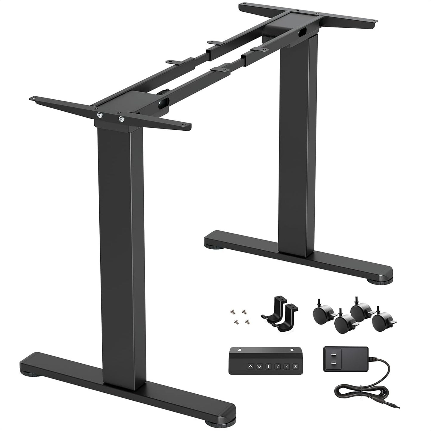 Claiks Dual Motor Standing Desk Frame for Ergonomic Workstation