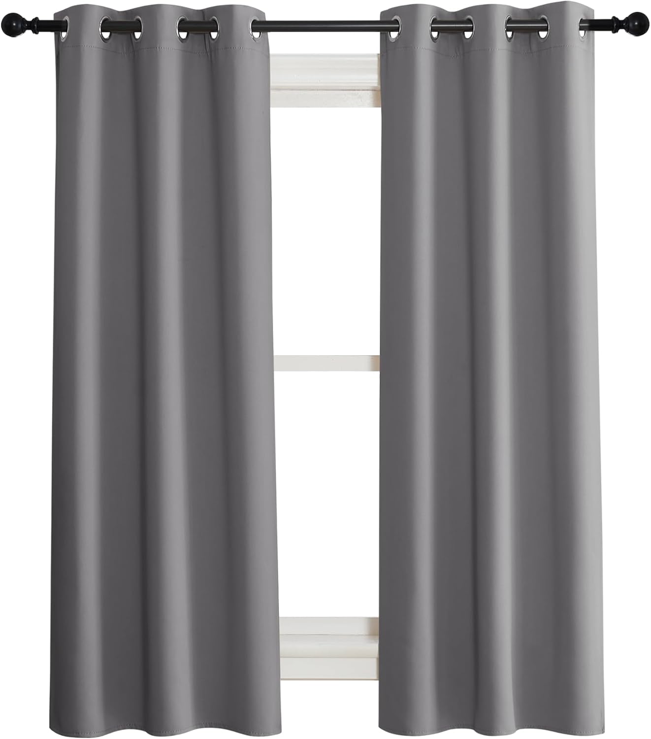 NICETOWN 100% Blackout Short Curtains for Total Light Control