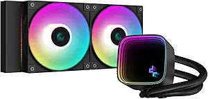 DeepCool LS520 SE Liquid Cooler with Infinity Mirror Design