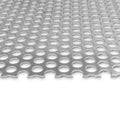 3003 Aluminum Perforated Sheet Unpolished 0.063 in 24 x 48 - Durable