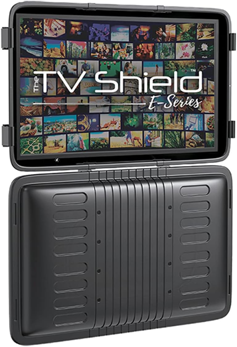 The TV Shield 58-65in Outdoor TV Enclosure for Weatherproof Use