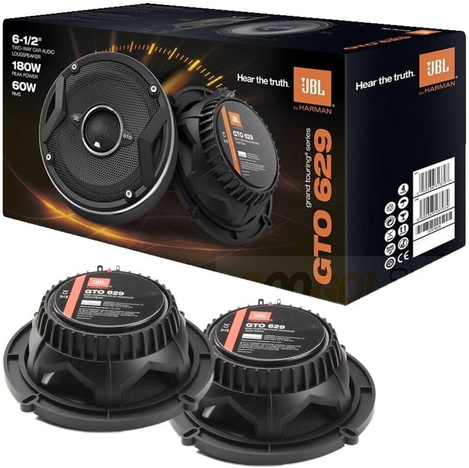 JBL GTO629 6.5 in Grand Touring Series Car Audio Speakers Review