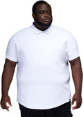 STRONGSIZE Mens Big & Tall Polo Shirt - Premium Stretch Cotton Fit 2XL