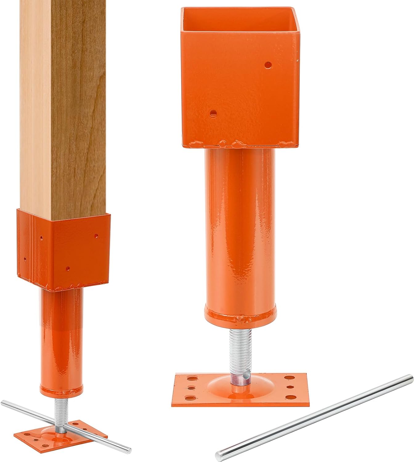 Lasnten 2 Pcs Screw Jack Post for Leveling Flooring and Repairs