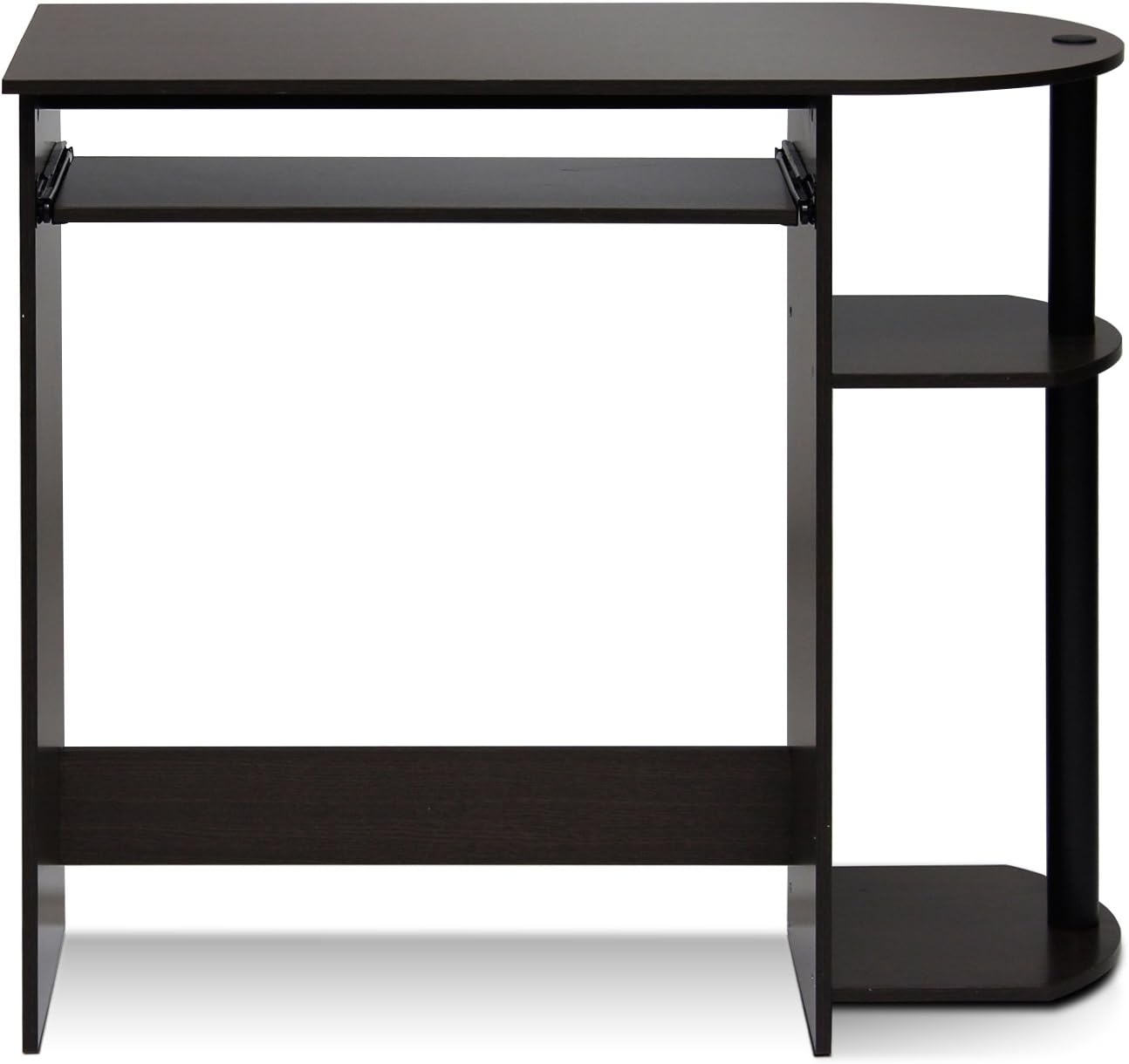 Furinno Easy Assembly Computer Desk with Keyboard Tray