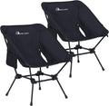 MOON LENCE Ultralight Camping Chair: 400lbs Compact Comfort