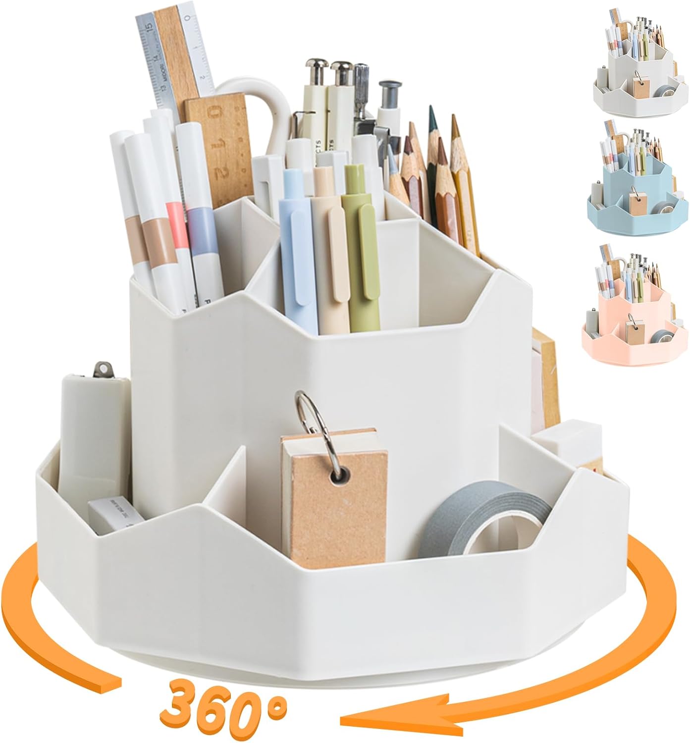 360 Rotating Pencil Holder - Organize in Style!