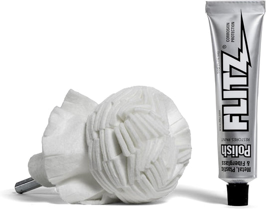 Flitz Buff Ball & Polish Paste - Ultimate Drill Polisher