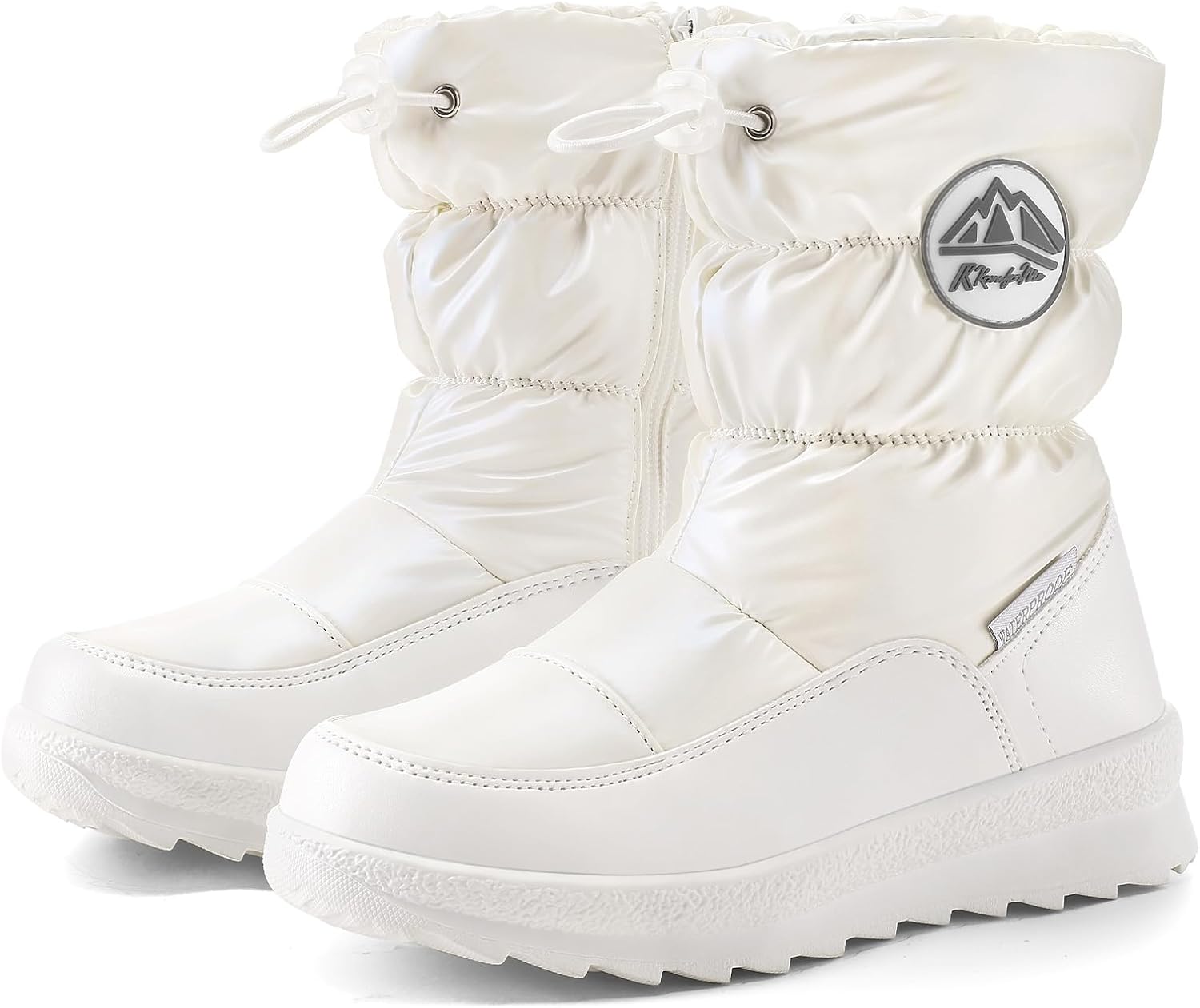 K KomForme Kids Snow Boots: Waterproof Winter Footwear for Kids