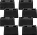 Flutesan 8 Pcs Rubber Bumper Pads 6 x 3.15 x 3 in - Dock Protection