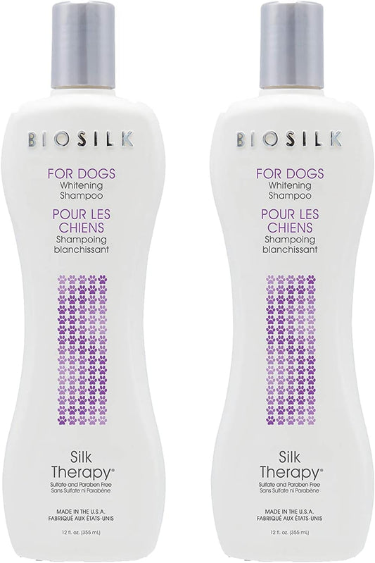 BioSilk Silk Therapy Whitening Shampoo - Brightening White Coats