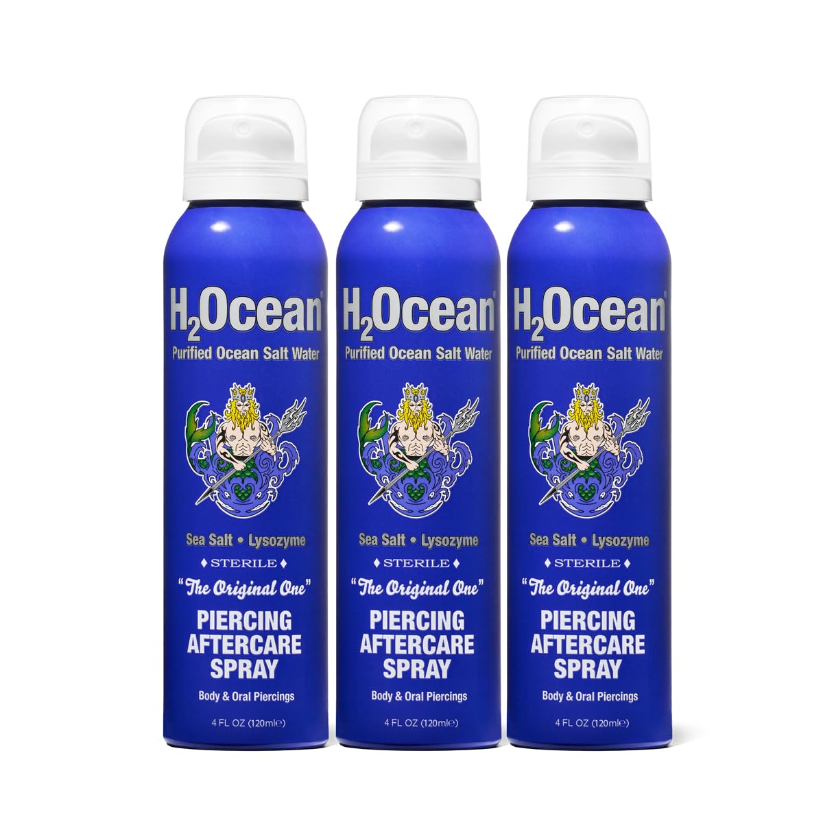 H2Ocean Piercing Aftercare Spray for Safe and Gentle Care