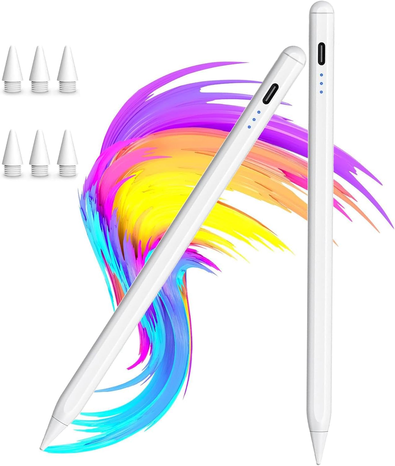 Stylus Pen for iPad 2018-2025 with Tilt Sensitivity Features