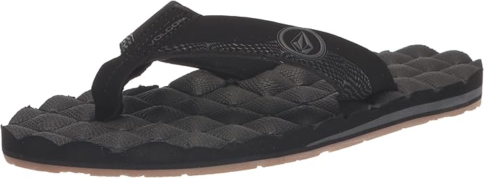 Volcom Men's Recliner Sandal Flip Flop for Ultimate Comfort