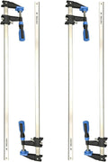 Bar Clamps for Woodworking 36 in 4 Pack - Strong, Quick Release