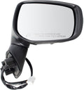 TRQ Right Mirror Passenger Side Compatible with 2018-2019 Subaru
