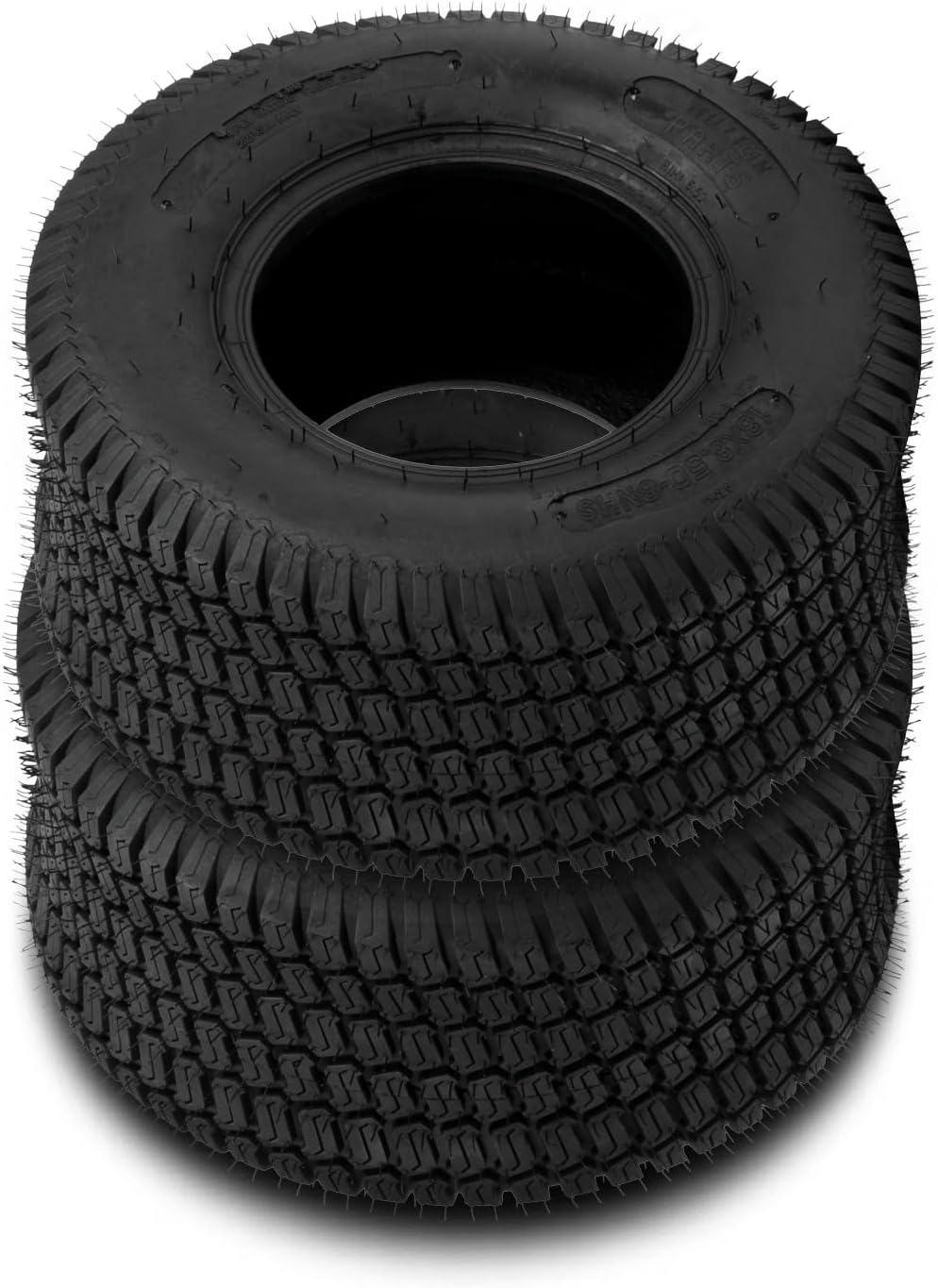 Set of 2 18x8.50-8 Lawn Mower Turf Tires for Garden Use